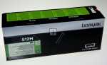 Lexmark Toner Cartridge - 512h 51f2h00 Toner Black 5k
