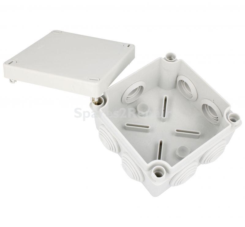 Inotech Humidor Box - Square Waterproof Box 100x100x50 Fastenable 1-4 - Ip 55