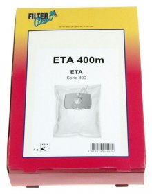 Filterclean Vacuum Cleaner Bags - Eta400m Fl0111-k Dust Bags X4