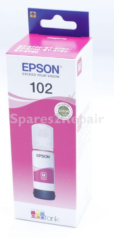 Epson Cartridge - 102 C13t03r340 Ink Cartridge Magenta 6k Ecotank