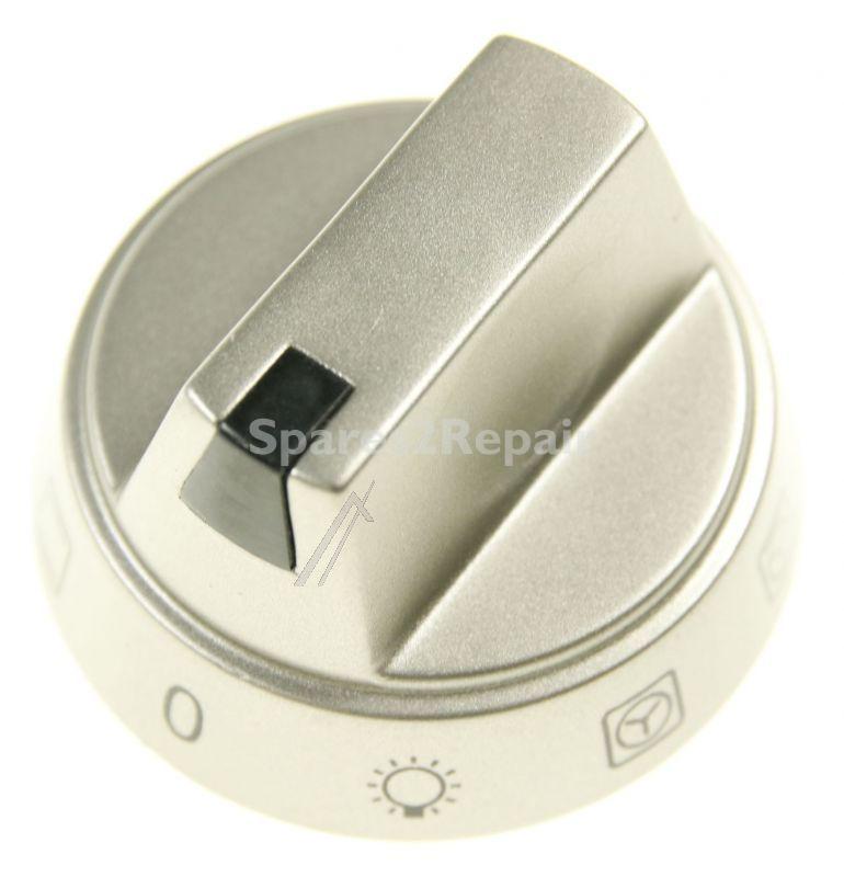 Control Knob - 8034236 Knob E454 00-09 1639 00 Silver [Amica]