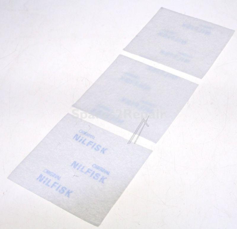Nilfisk Vacuum Cleaner Filter - 82234600 Micro Filter 3 Pcs Family - Business