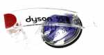 Dyson Handle - 0066454 Dc01 Grey-purple Wand Handle A