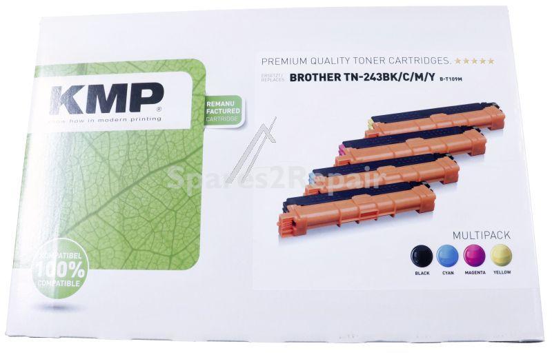 Kmp Toner Cartridge - 1268 0005 B-t109m Toner Cartridge Multipack Cmyk 4 X 1k