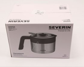 Severin Thermo Cup - Tk5447 5447 Thermo Jug 1 0l Stainless Steel-black Lid Black