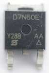 Vishay Mos Fet Transistor - N channel Mosfet, 600v, 7a, Dpak - SIHD7N60E-GE3