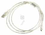 Delock Usb connector - 83906 Cable Usb 2 0 Type-a Male > Usb 2 0 Mini-b Male 1 5m Transp