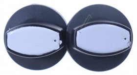 Control Knobs - At6256026900 Set Of 2 Rotary Knobs (thermostat-switch) 973-974 [Delonghi]