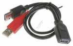 Delock Usb-connector - Cable Usb 3.0 Type A Male + Usb Type A Male > Usb 3.0 Type A