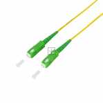 Logilink Optical Plug/optical Plug - Fibre Simplex Patch Cord, Os2 Sm G.657.a2, Sc-apc To Sc-apc, 5 M