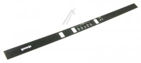 Hisense Gorenje Front Housing - 799657 Control Panel Label