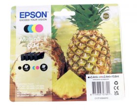 Epson Cartridge - 604 C13t10g64010 Cartridge Multipack Cmyk 150pg + 3x130pg