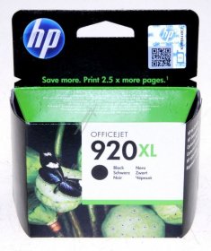 Hewlett Packard Cartridge - 920xl Cd975ae Ink Cartridge Black
