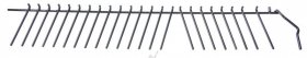 Accessories Basket - 12033326 Folding Prong [Bosch Siemens]