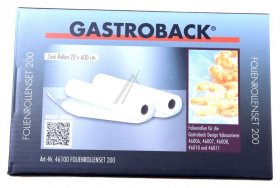 Gastroback Foil - 46100 Film Roll Set 20x600 For Vacuum Sealer