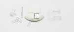 Compatible Washing Machine And Tumble Dryer Door Handles - Door Handle Set Alternative For Ardo Meloni 110214200 719003700