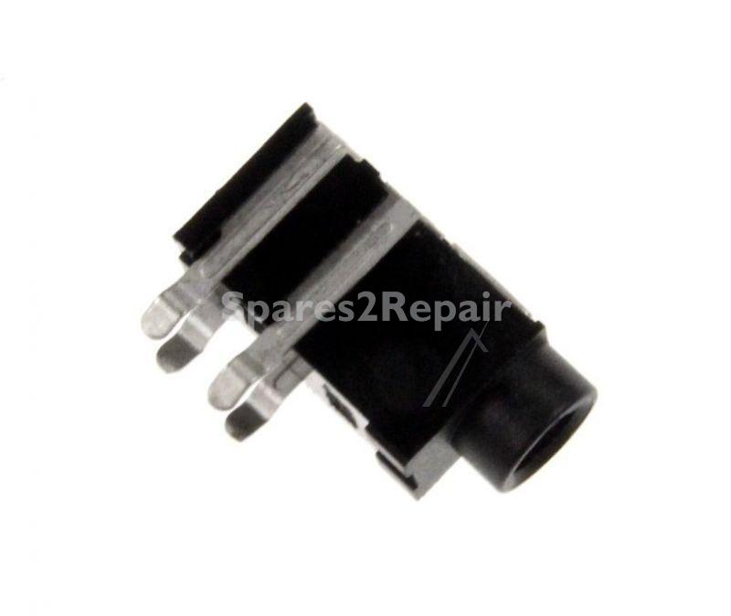 Grundig Headphone Jack - 039041r C00928600 Con Phone Jack Stereo 3 5mm H=7mm