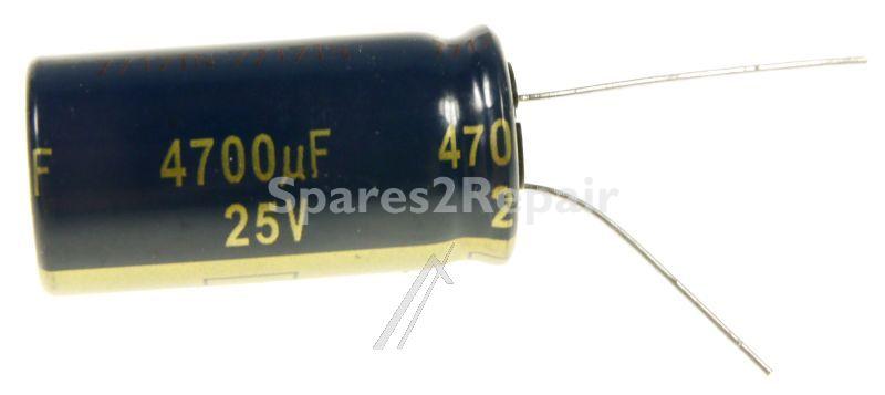 Panasonic 25v Radial Electrolytic 105 De - 4700uf-25v Eeufc1e472 El-cap Radial Pan 105° 18x35 5mm -rohs-