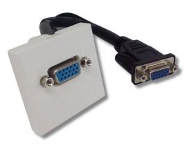 Hdd-connector - Plastron 45x45, Vga+cable
