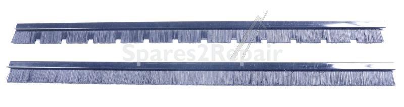 Nilfisk Vacuum Cleaner Nozzle - 302003796 Replacement Brush Strips Set Of 2pcs