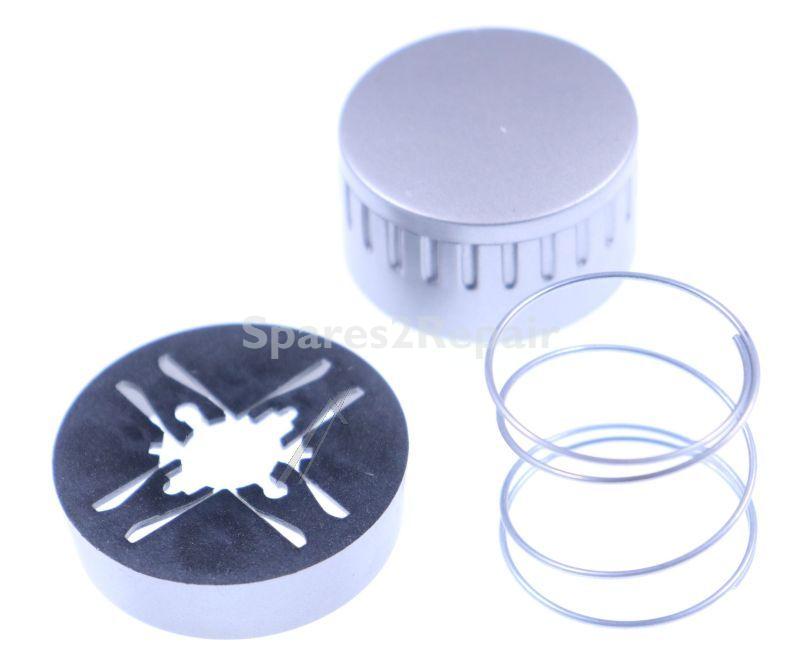 Control Knobs - 9060030 Knob Scandium Pag_039 Stainless Steel [Amica]