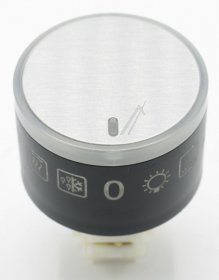Control Knob - 9072225 Retractable Knob 38a Inox Ha 13000 [Amica]