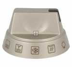 Control Knob - 9048450 Knob E454 00-09 10039 00 Silver [Amica]