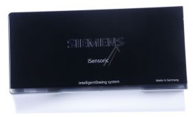 Detergent Dispenser Cover - 12043250 Tray Handle-dispenser Ground Body White Front Black Isensoric Made In Germany Inteldossys [Bosch Siemens]