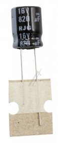 Panasonic 16v Radial Electrolytic 105 De - 820uf-16v F2a1c8210008 Electrolytic Capacitor