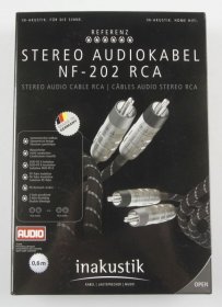 Inakustik Stereo Cable Phono Plug - Referenz Nf-202 Stereo Set 0,6m , Nvp Audiokabel