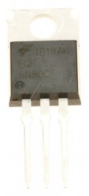 Fairchild Mos Fet Transistor - 6n80c Fqp6n80c N-channel Mosfet 800v 5 5a To-220