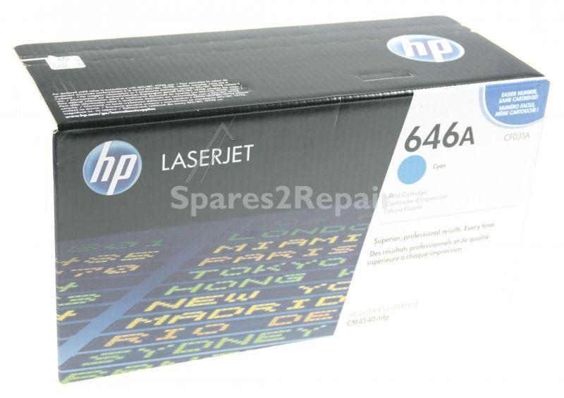 Hewlett Packard Toner Cartridge - 646a Cf031a Toner Cartridge Cyan 12 5k