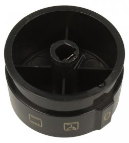 Control Knob - 9064989 Knob Electric Resistor 10503 Black [Amica]