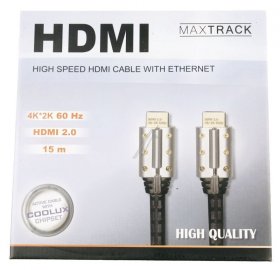 Hdmi Highspeed Ethernet Plug/plug - Hdmi-a-plug - Hdmi-a-plug,15m With Chipset