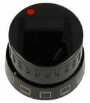 Control Knob - 9062565 Knob Scandium15a 10653 Black [Amica]