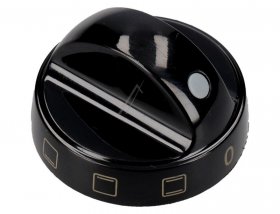 Control Knob - E452 00-09 1673 00 9044474 Black Knob [Amica]