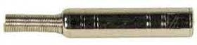 Com 6,35mm Jack Socket Mono - 6,35mm Jack-6,35mm. Mono Socket, Metal
