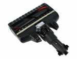 Turbo Nozzle - 17008844 Electric Nozzle Bosch Black-black Click-connection Plastic Sole With Brush Roller With Wheels [Bosch Siemens]