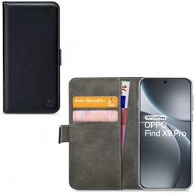 Mobilize Leather Bag Gsm - Mobilize Classic Gelly Wallet Book Case Oppo Find X9 Pro Black - 81567