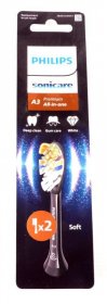 Philips Tooth Brush - 881909288010 Hx9092-88 Sonicare A3 Premium All-in-one Brush Head 2-pack Black