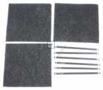 Compatible Carbon Filter - Filtre Charbon Mousse PolyurÉthane