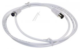 Axing Aerial Connecting Cable - Bak 150-80 Anschlusskabel Iec Axialer Stecker Axiale Kupplung
