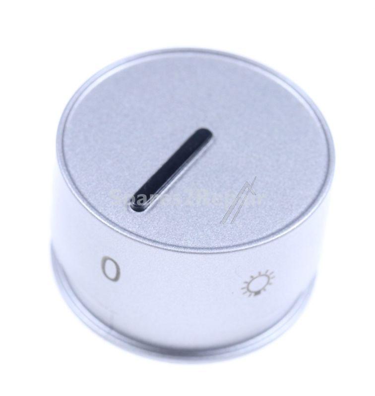 Control Knobs - 9070264 Knob Code2v2-09 4939 00 Silver [Amica]