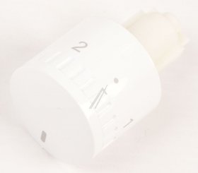 Button - 9066082 Int part Of Knob 34a Fd White 1100 [Amica]