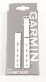 Garmin Wristbands For Smartwatch - 010-13256-20 Garmin Quick-release Wristband Silicone Stone White-silver 22mm