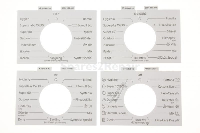 Switch Screen - 12011824 Control Panel [Bosch Siemens]