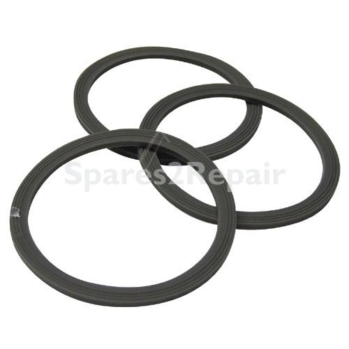 Sealing Materials - Kw707139 Kit 3 Gaskets Km260-at262 [Delonghi]
