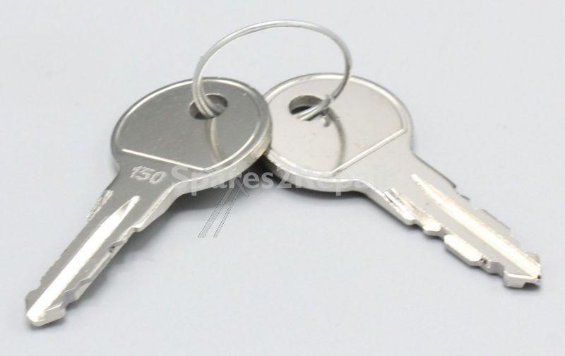 Smeg Key For Freezer - 171450347 2 Keys Set