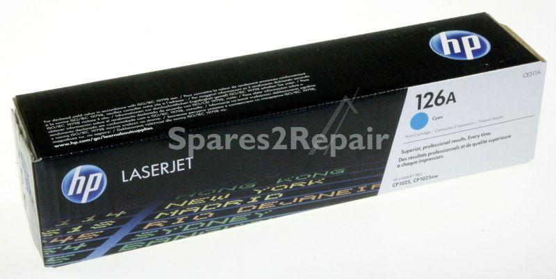 Hewlett Packard Toner Cartridge - 126a Ce311a Toner Cartridge Cyan 1k