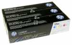Hewlett Packard Toner Cartridge - 126a Cf341a Toner Multipack Cmy